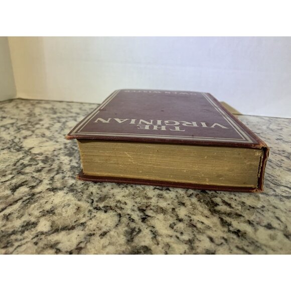 Antique The Virginian Horseman of The Plains Owen Wister 1904 Hardcover - Picture 10 of 11